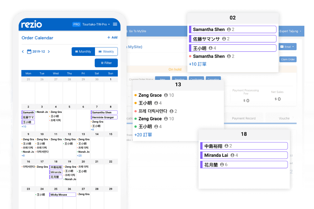 Duo-Calendar for Best Management